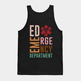 Emergency Department Emergency Room Nurse Healthcare Tank Top